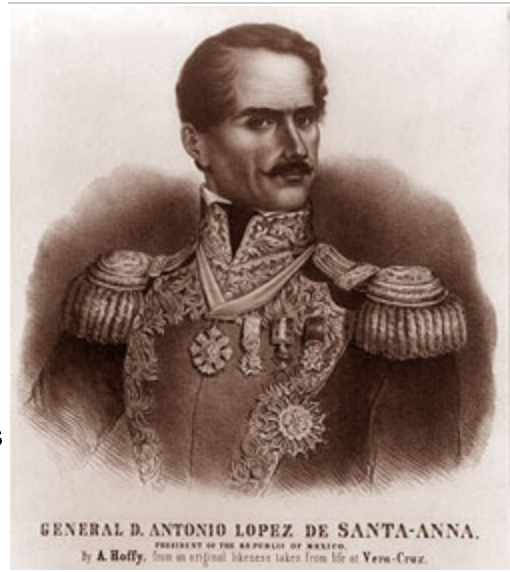 Gen. Antonio Lopez de Santa Anna